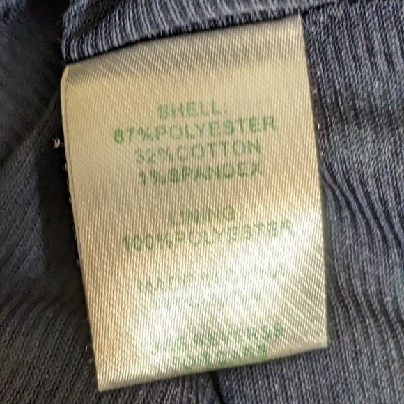 Lilly Pulitzer Navy & Turquoise Blue Striped Cap Sleeve Midi Dress - size S - Picture 8 of 9